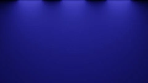 Blue backdrop for presentation, blue wall copy space abstract design Stock Illustration