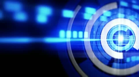 Blue background 9 Stock Footage 12283131