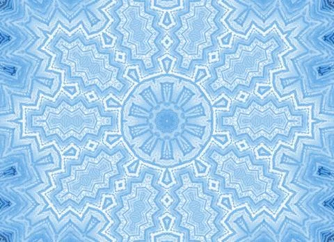 Blue background with abstract foam pattern Abstract blue pattern from foam... Stock Photos