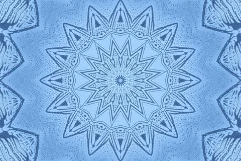 Blue background with abstract foam pattern Abstract blue pattern from foam... Stock Photos