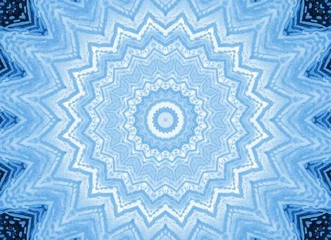 Blue background with abstract foam pattern Abstract blue pattern from foam... Stock Photos