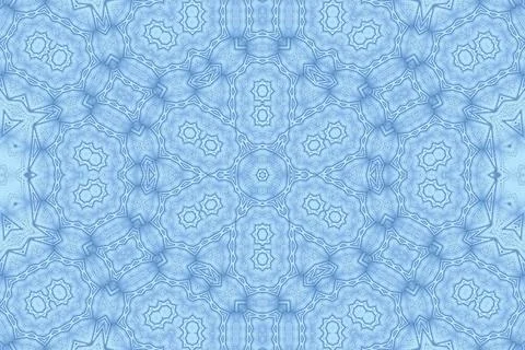 Blue background with abstract foam pattern Abstract blue pattern from foam... Stock Photos