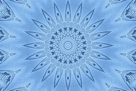 Blue background with abstract foam pattern Abstract blue pattern from foam... Stock Photos