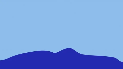 Blue background with abstract movement of sea waves Video stock 313474292