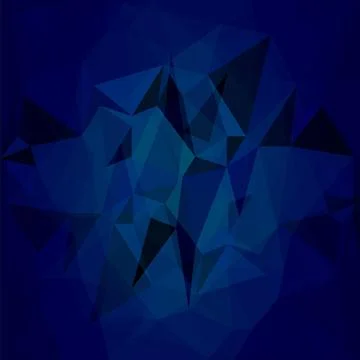 Blue Background Abstract Polygonal Blue Background. Abstract Blue Geometri... Stock Photos