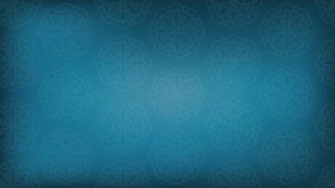 Blue background with abstract round patterns. Gradient background Stock Illustration