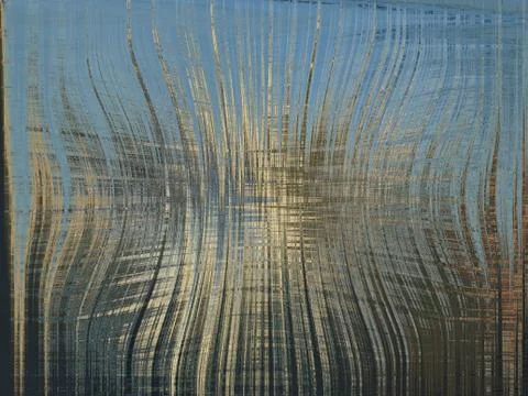 Blue background with abstract stripes Stock Illustration