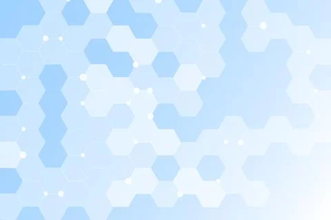 On blue background Abstract technology background Stock Illustration