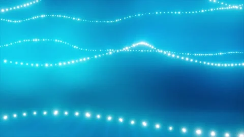 Blue background with abstracted dots Stock Footage 277746451