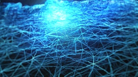 Blue background abstraction water Stock Footage 70152041