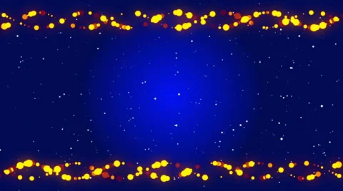 Blue background and particle frame, loop Video stock 43768262