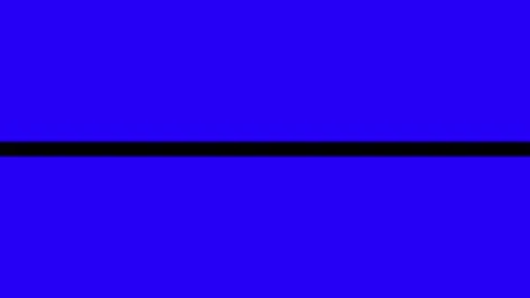 Blue background with animated black bar expansion for video transition Vídeos de archivo 334082603