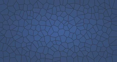Blue background with black cracks Stock Illustration