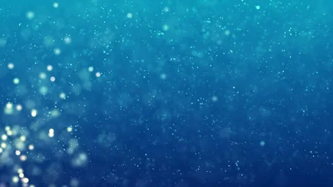 Blue background with bokeh and white color particles, beautiful bokeh Stock-Footage 243443075