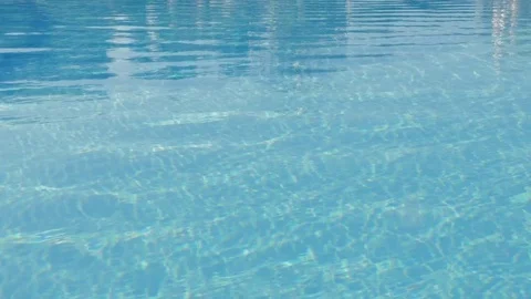 Blue background, bokeh. Beautiful reflections in the water. Stock-Footage 82389376