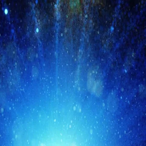 Blue Background Bokeh Particles Glow Video 4K Abstract Motion Seamless Loop Stock Footage 283823697