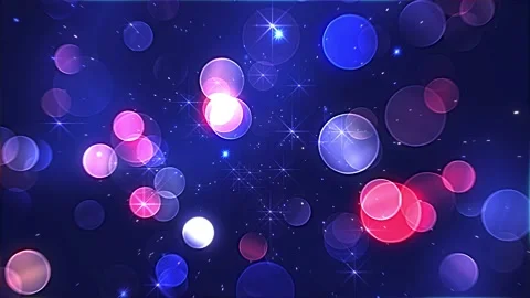 Blue Background Bright Particles Loop Vidéo 151874410