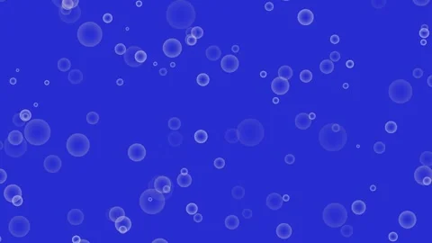 Blue background with bubble effect Stock Footage 277774056
