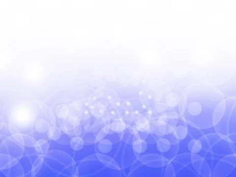 Blue background with  bubbles. Stock Photos