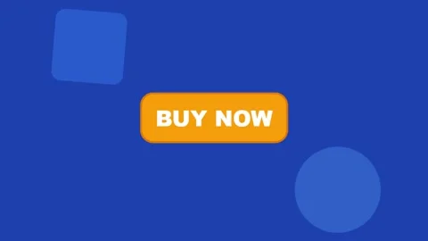 Blue background with buy now button. Stock Footage 337094539