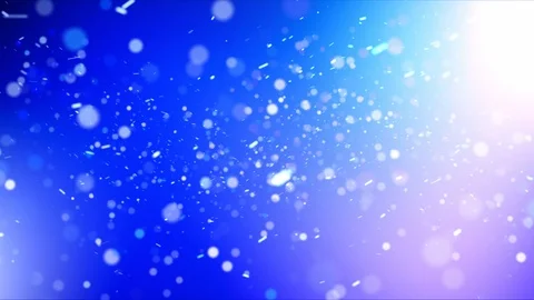 Blue background christmas Defocused particles Stock Footage 121455026