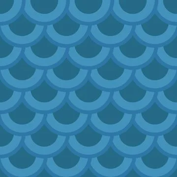 Blue background of circles for use in web design Stock Illustration