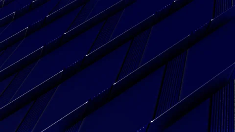 Blue background. colorful fabric texture background. ribbed texture. Video stock 247172674