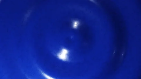 Blue background with cyclic waves. Infinitely looped animation Stock Footage 223197461