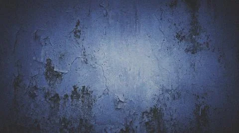 Blue Background with Dark Texture Overlay. Fotos Stock