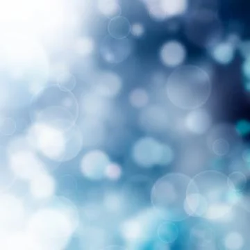 Blue background  with defocused lights Stock Illustration