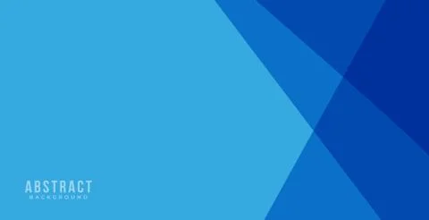 Blue background design . abstract modern blue banner vector Stock Illustration