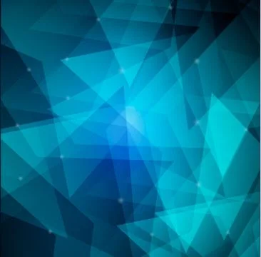 Blue Background design with abstract shapes Stock Illustration