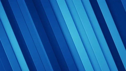 Blue background with diagonal stripes seamless loop 3D render animation Stock Footage 110724273