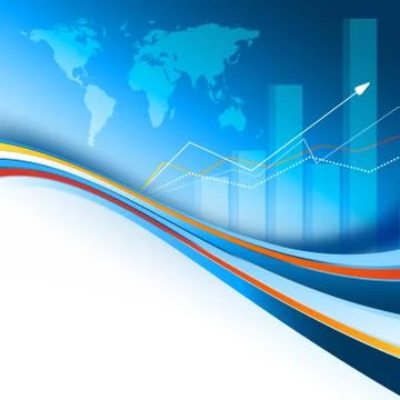 Blue background. eps10 Stock Illustration