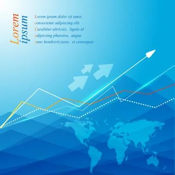 Blue background. eps10 Stock Illustration