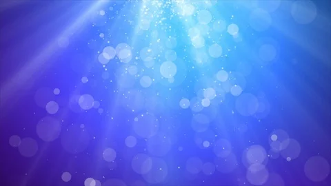 Blue background falling particles dust Stock Footage 121454873