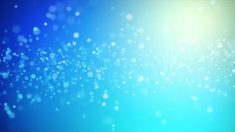 Blue background flickering particles light Vidéo 121455490