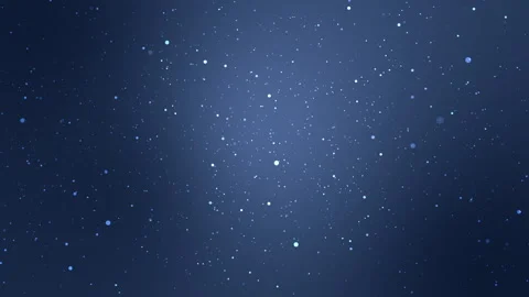 Blue background with floating particles Stock Footage 201949760