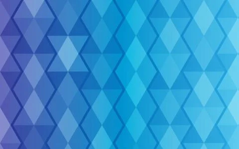 Blue background full of beautiful, creative diamonds Stock Illustration