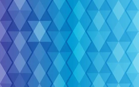 Blue background full of beautiful, creative diamonds Stock Illustration