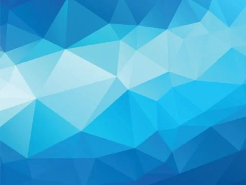 Blue background geometric Stock Illustration