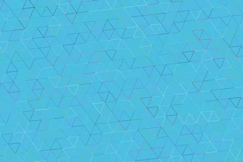 Blue background with geometric pattern of triangles and lines 스톡 일러스트