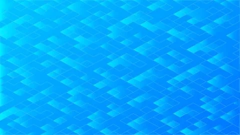 Blue background with geometric shapes. Stock Illustration