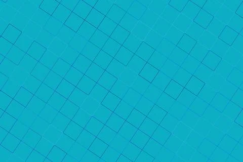 Blue background with geometric square patterns and lines Stock Illustration