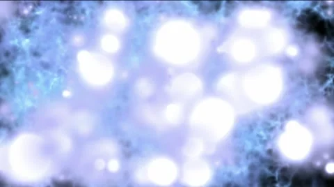 Blue background with globular effect Stock Footage 56234219