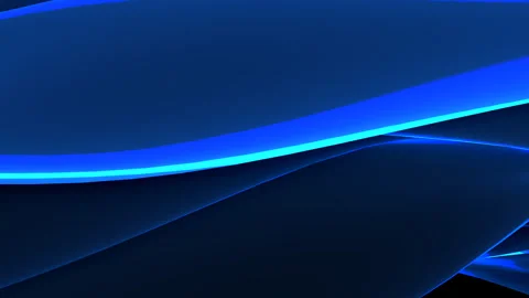 Blue background with glow lines Stock Footage 242146348