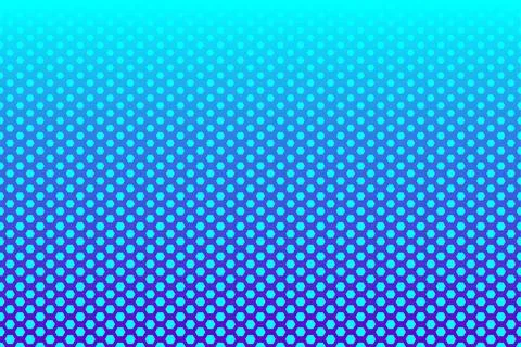 Blue background with halftone pattern. Retro pop art texture. 스톡 일러스트