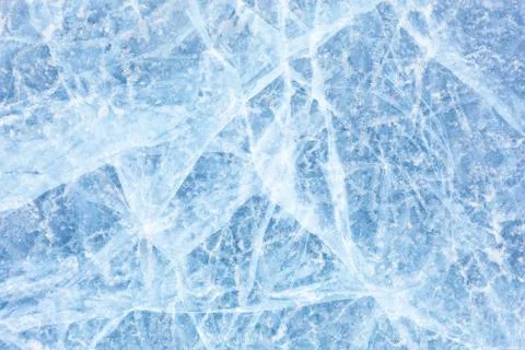 Blue background of Ice texture Stock Photos