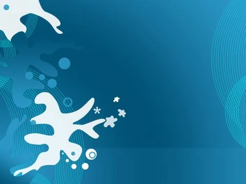 Blue  background Stock Illustration