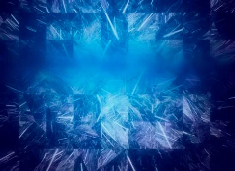 Blue background. Stockillustratie